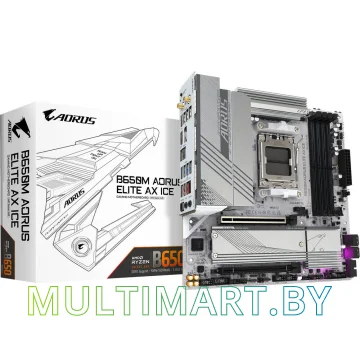 Материнская плата Gigabyte B650M Aorus Elite AX Ice картинка 6